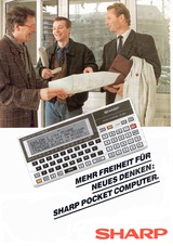 Valentin Albillo's HP Collection - Sharp Brochures